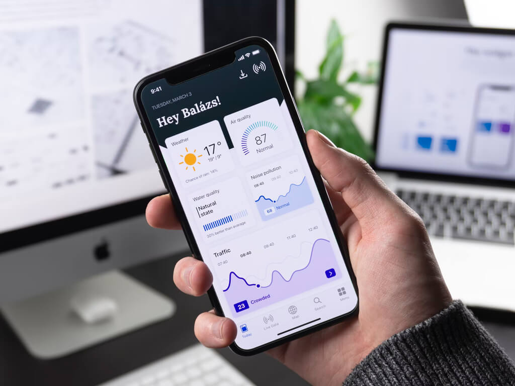 Capture d’écran application 1