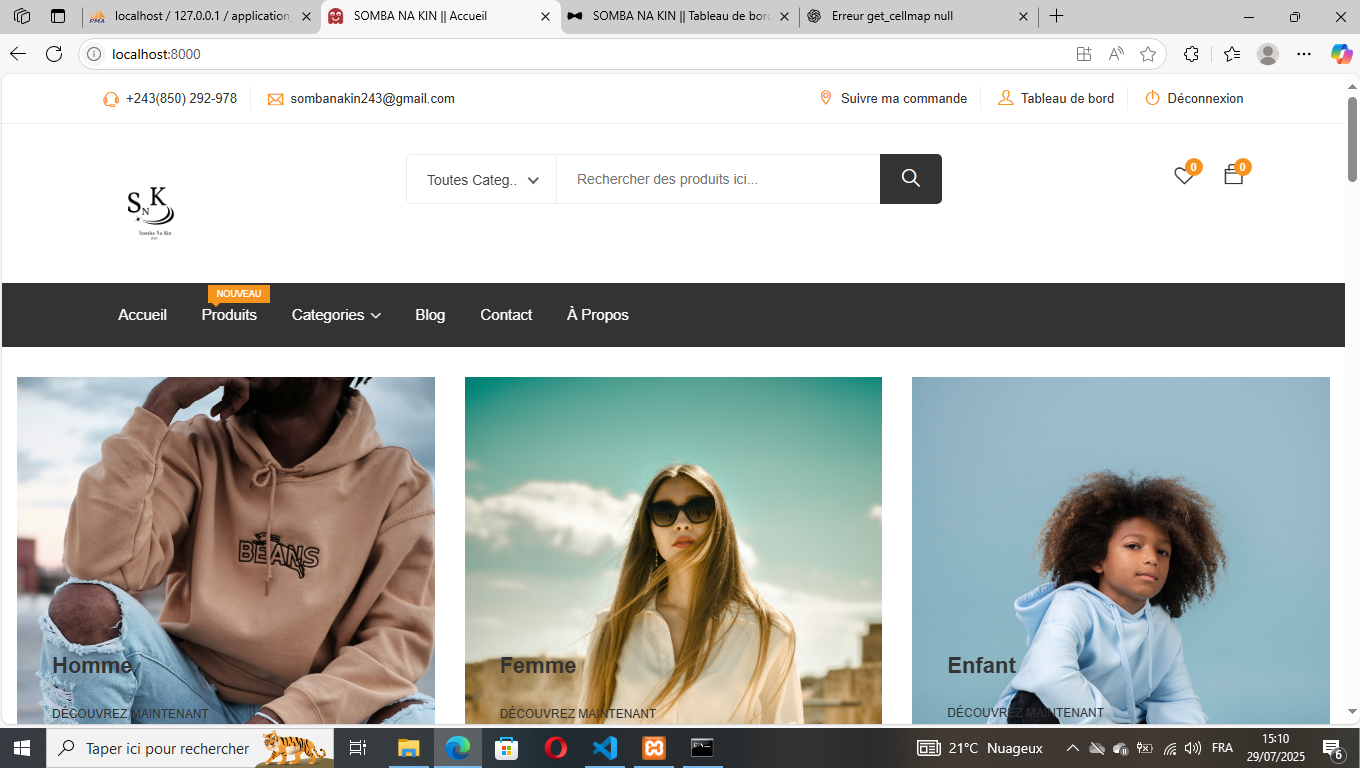 E-commerce Somba na Kin